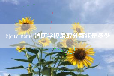 韩城消防学校录取分数线是多少