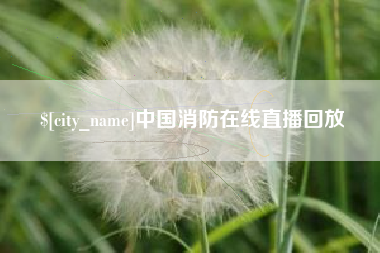 韩城中国消防在线直播回放