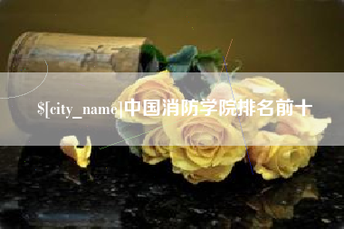 韩城中国消防学院排名前十