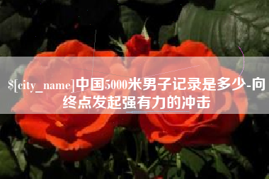 韩城中国5000米男子记录是多少-向终点发起强有力的冲击