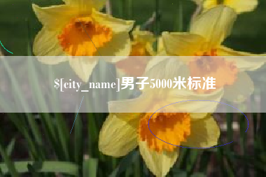 韩城男子5000米标准
