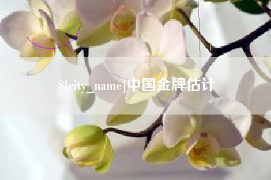 韩城中国金牌估计