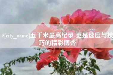 韩城五千米最高纪录-更是速度与技巧的精彩博弈