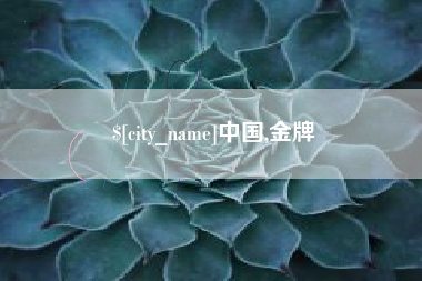 韩城中国,金牌