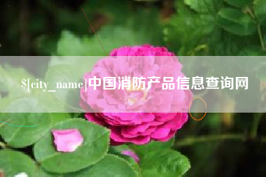 韩城中国消防产品信息查询网