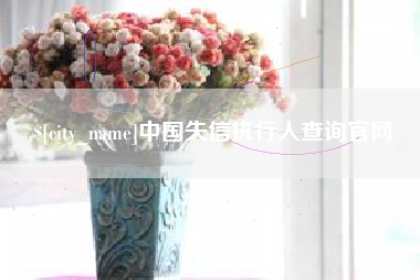 韩城中国失信执行人查询官网