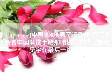 韩城中国5000米男子运动员-而另外两名中国队选手哈那哈提·木哈买提和吴宇在最后一组出场