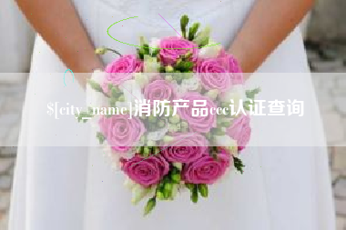 韩城消防产品ccc认证查询
