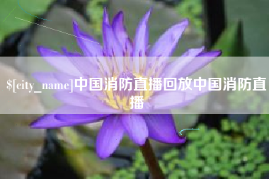 韩城中国消防直播回放中国消防直播