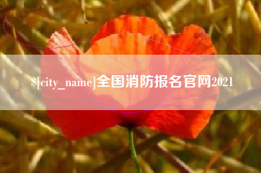韩城全国消防报名官网2021